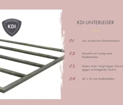 Karibu Saunahaus »Gwen« klein, Classic