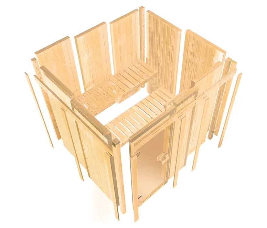 Karibu Sauna »Scarlett Plus«, Bio