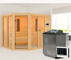 Karibu Sauna »Scarlett Plus«, Bio