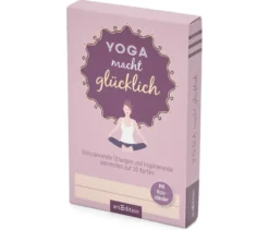 Karten-Set »Yoga macht glücklich«