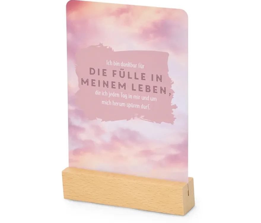 Karten-Set »Yoga macht glücklich«
