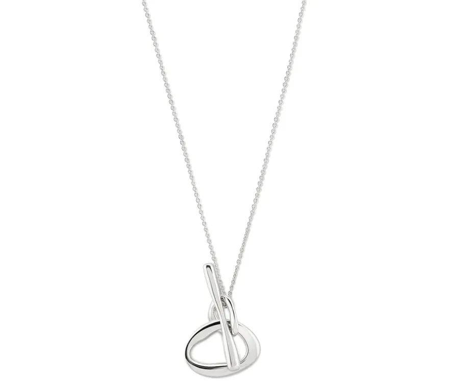 Kette mit Anhänger, 925er Sterlingsilber, rhodiniert