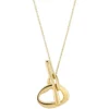 Kette mit Anhänger, 925er Sterlingsilber, vergoldet