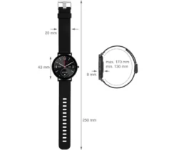 Kienzle Uhr »Active Smart Slim«, schwarz