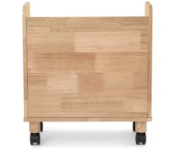 Kinderbücherregal auf Rollen
