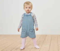 Kinder Chambray-Latzhose