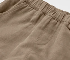 Kinder-Cord-Outdoorhose, braun