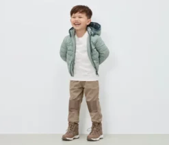 Kinder-Cord-Outdoorhose, braun