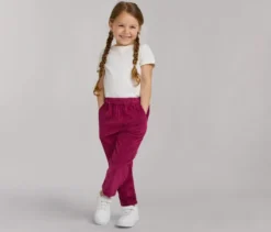 Kinder-Cord-Pull-on-pants – Fit »Jona«, beere