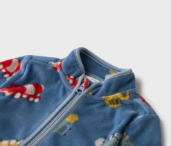 Kinder-Fleecejacke, Bagger