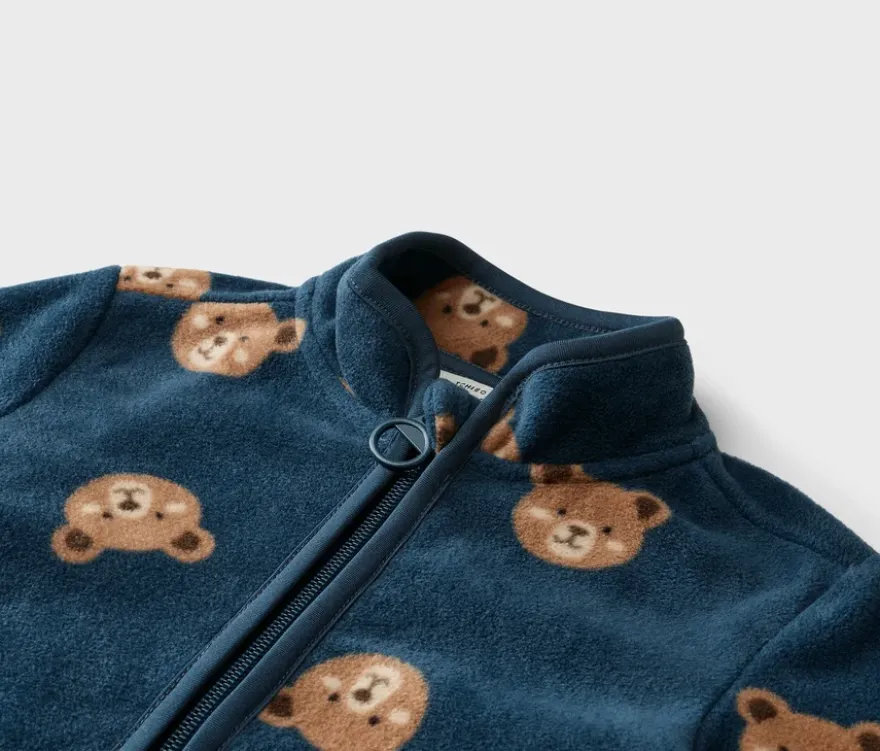 Kinder-Fleecejacke, Bären