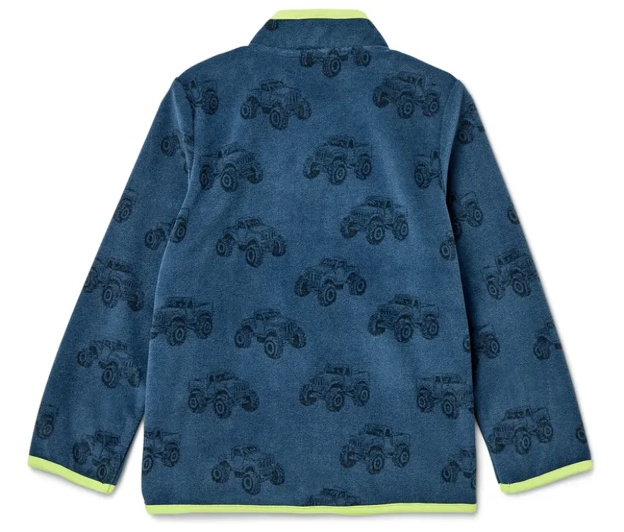Kinder-Fleecejacke, Trucks