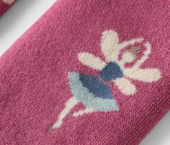 2 Kinder-Frottee-Thermoleggings, Ballerina