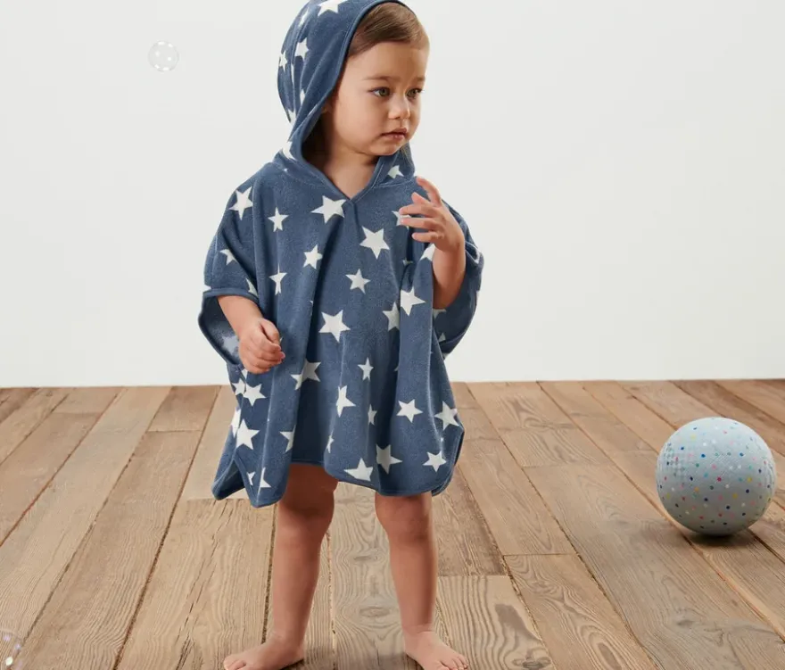 Kinder-Frottierponcho