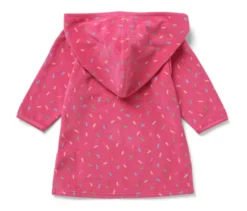 Kinder-Frottierponcho, pink