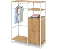 Kindergarderobe »GRADE« mit Türen und Kleiderstange