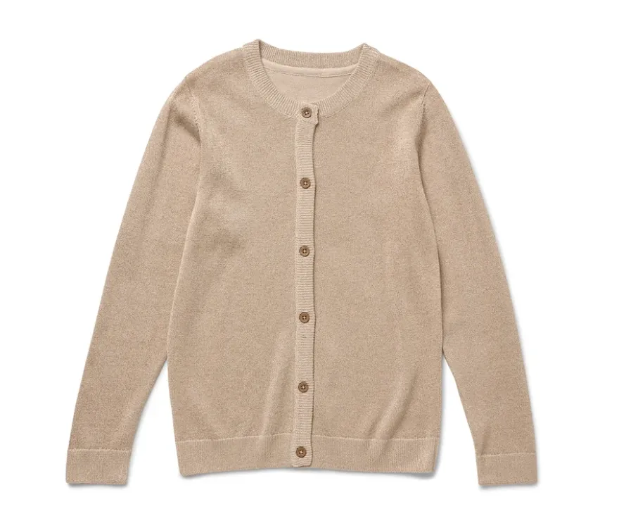 Kinder-Glitzerstrickjacke
