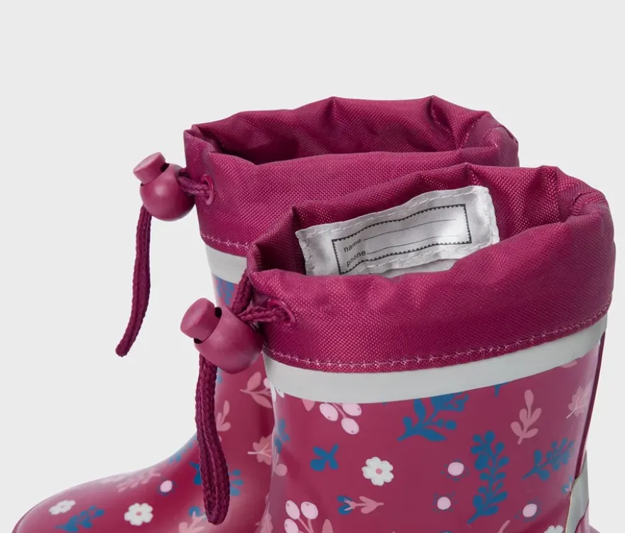 Kinder-Gummistiefel, Blumen