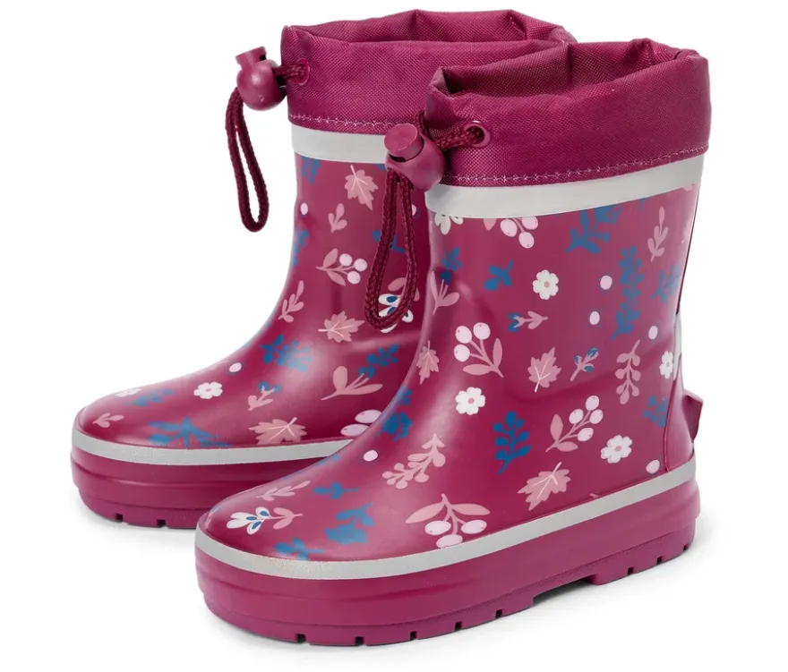 Kinder-Gummistiefel, Blumen