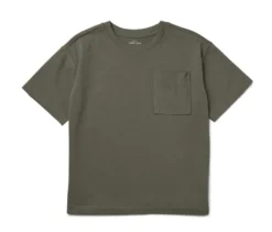 Kinder-Heavy-T-Shirt mit überschnittenen Schultern