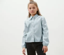 Kinder-Jeansbluse