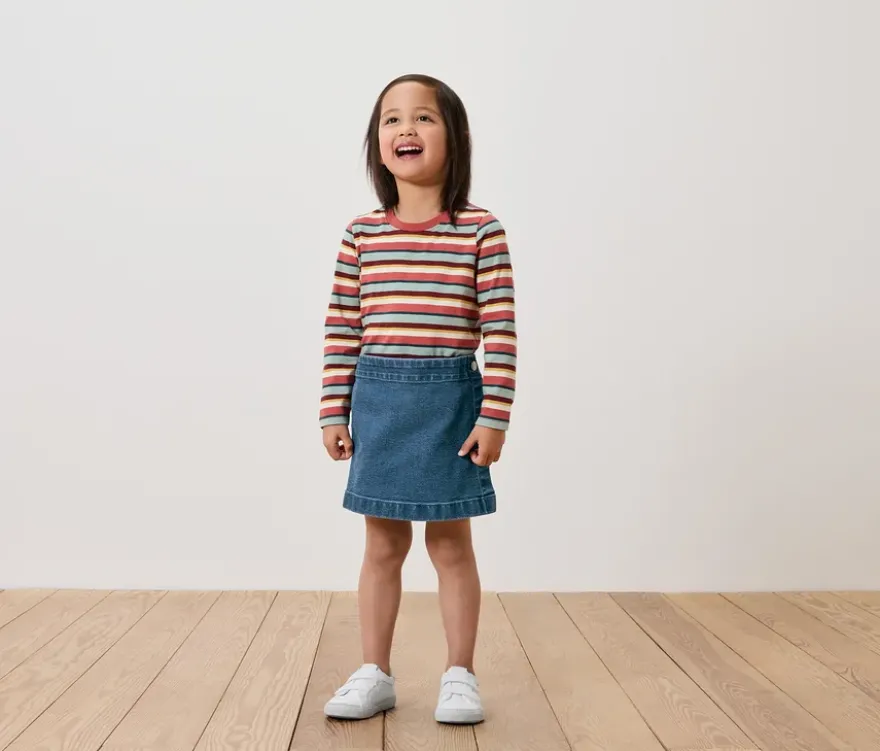 Kinder-Jeans-Hosenrock