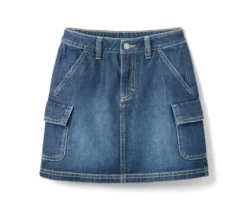 Kinder-Jeans-Rock, blau