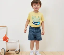 Kinder-Jeansshorts