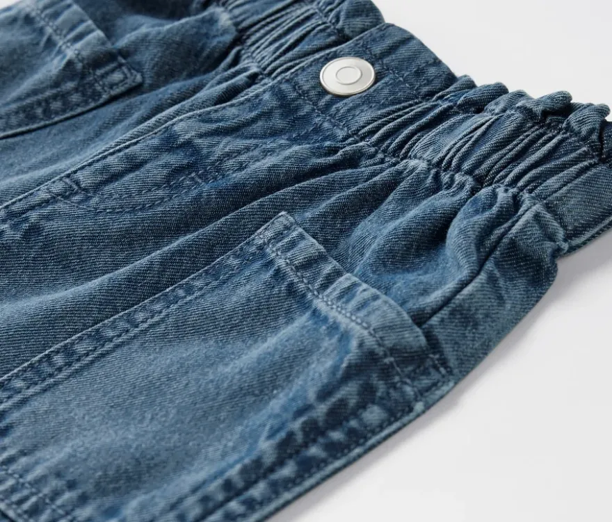 Kinder-Jeansshorts