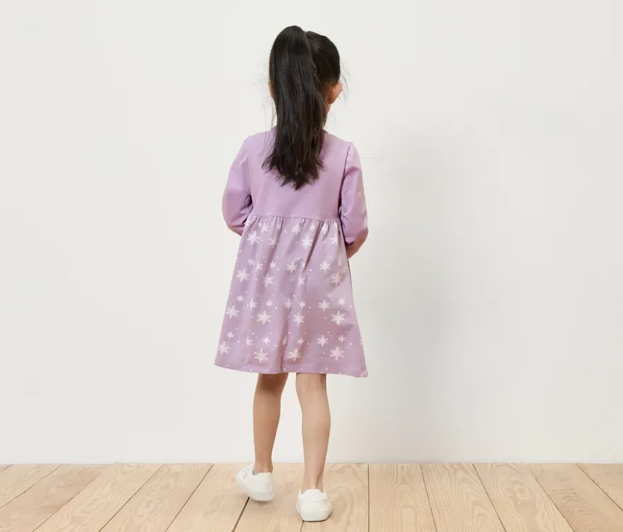 Kinder-Jerseykleid »Eiskönigin«