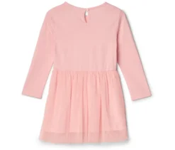 Kinder-Jerseykleid mit Pailletten