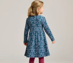 Kinder-Jersey-Rippkleid
