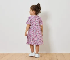 Kinder-Jersey-Rippkleid