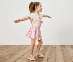 Kinder-Jerseyrock mit Hose