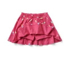 Kinder-Jerseyrock mit Hose, Eis
