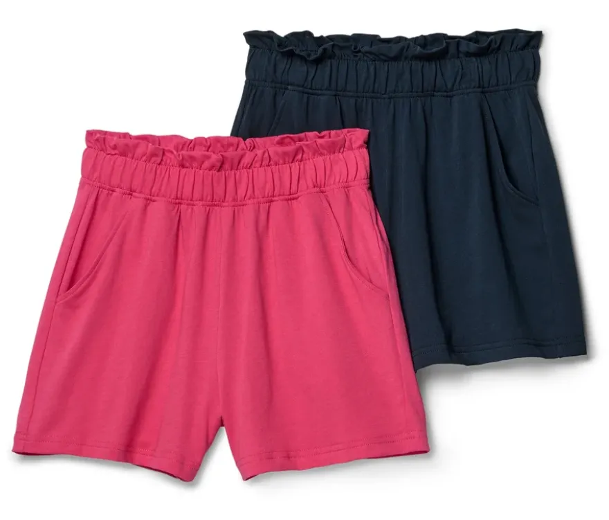 2 Kinder-Jersey-Shorts