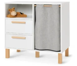 Kinderkommode »Leira« mit Schubladen und Kleiderstange