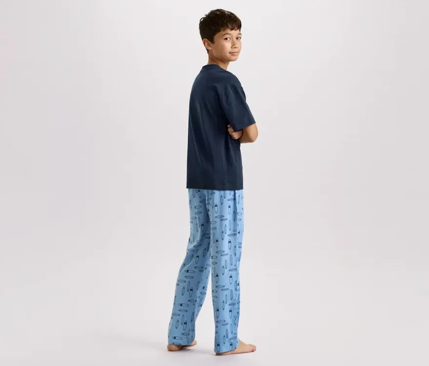 2 Kinder-Kurzarm-Pyjamas
