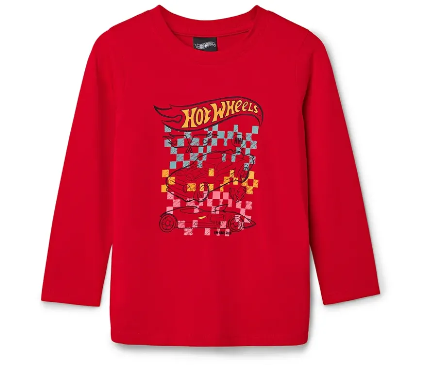 Kinder-Langarmshirt »Hot Wheels«