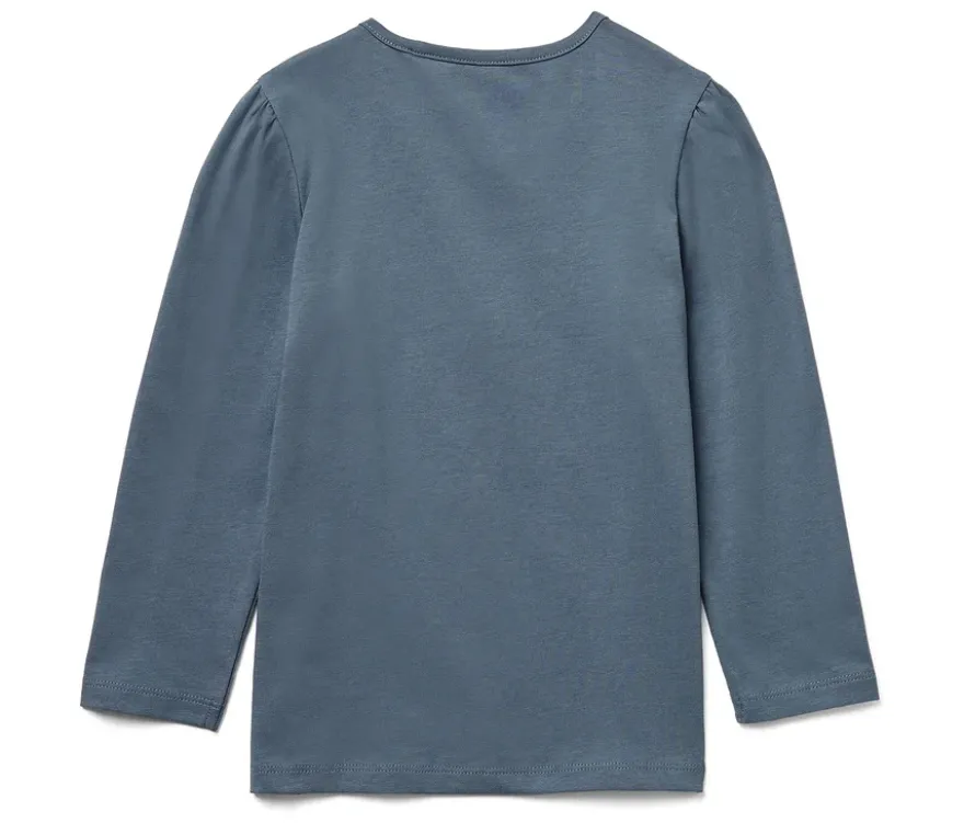 Kinder-Langarmshirt mit Puffärmeln