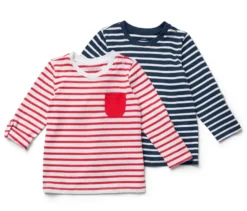 2 Kinder-Langarmshirts