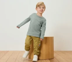 5 Kinder-Langarmshirts