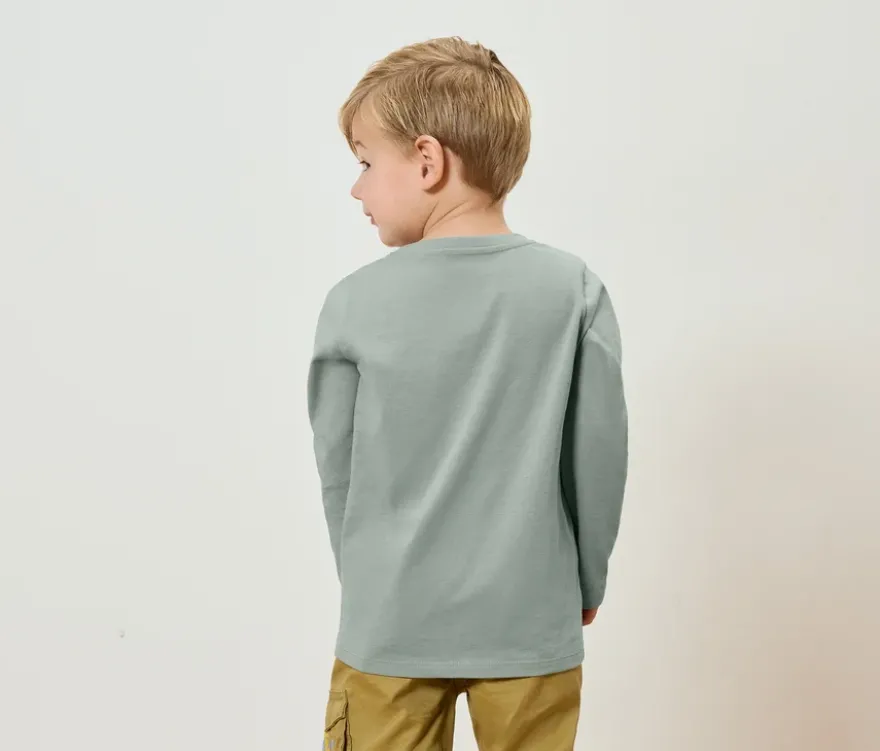 5 Kinder-Langarmshirts