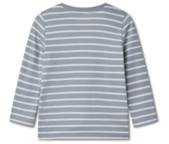 2 Kinder-Langarmshirts mit Applikation, Hase