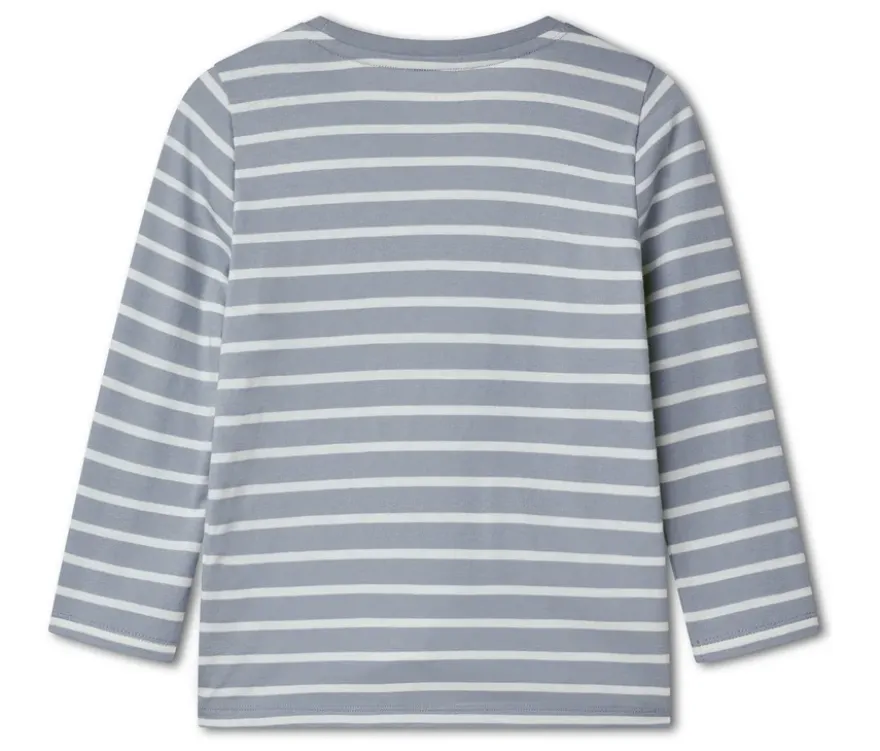 2 Kinder-Langarmshirts mit Applikation, Hase