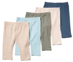 5 Kinder-3/4-Leggings