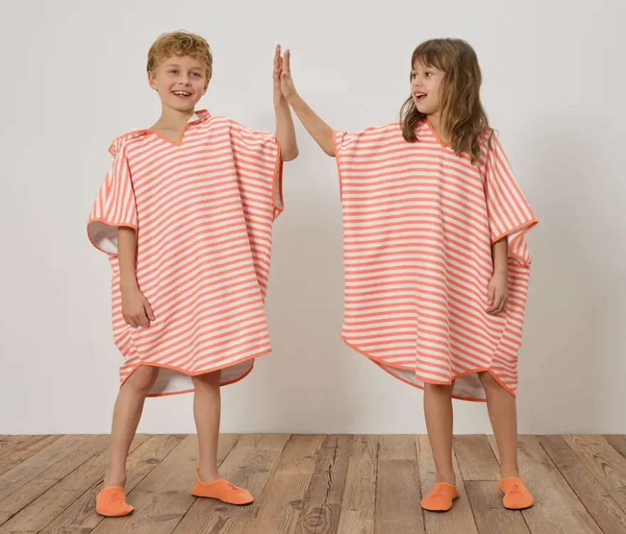 Kinder-Microfaser-Poncho