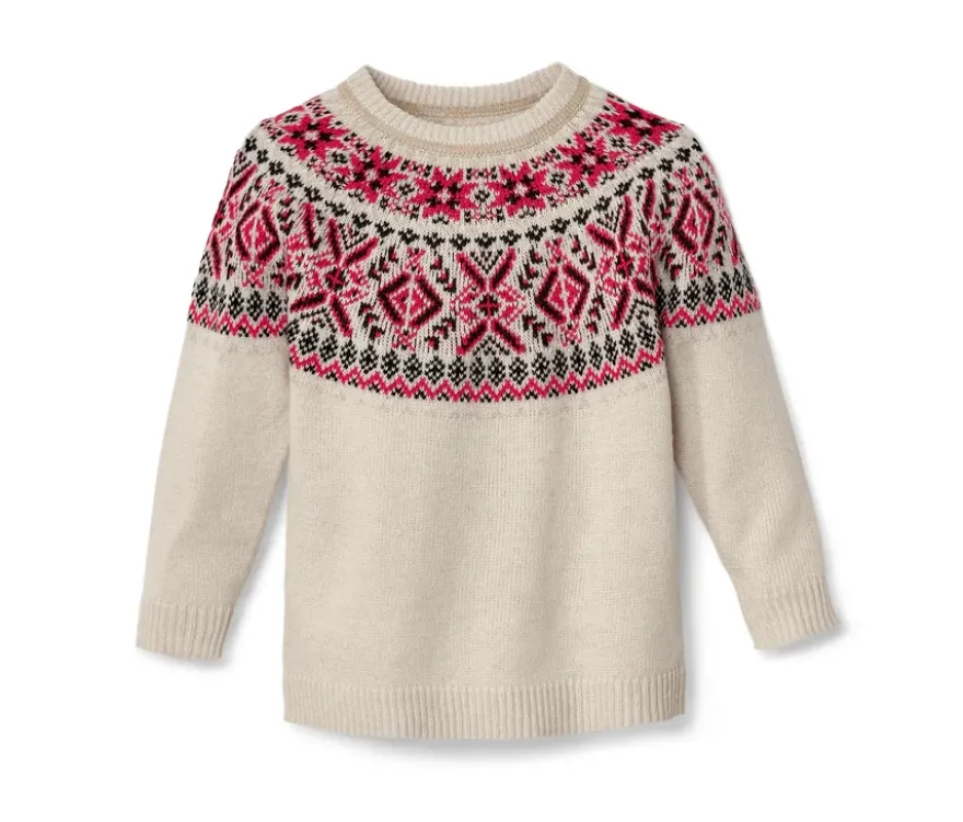 Kinder-Norweger-Strickpullover