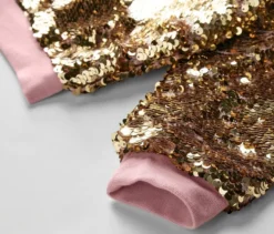 Kinder-Paillettenjacke