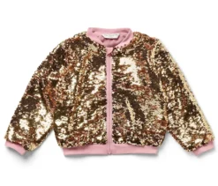 Kinder-Paillettenjacke